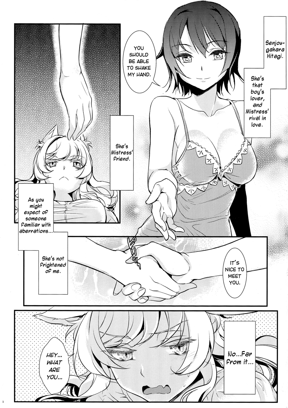 Hentai Manga Comic-Feline Fun-Read-2